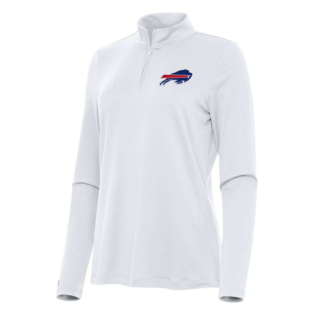 Buffalo Bills  Antigua Women's Reprocess Quarter-Zip Top