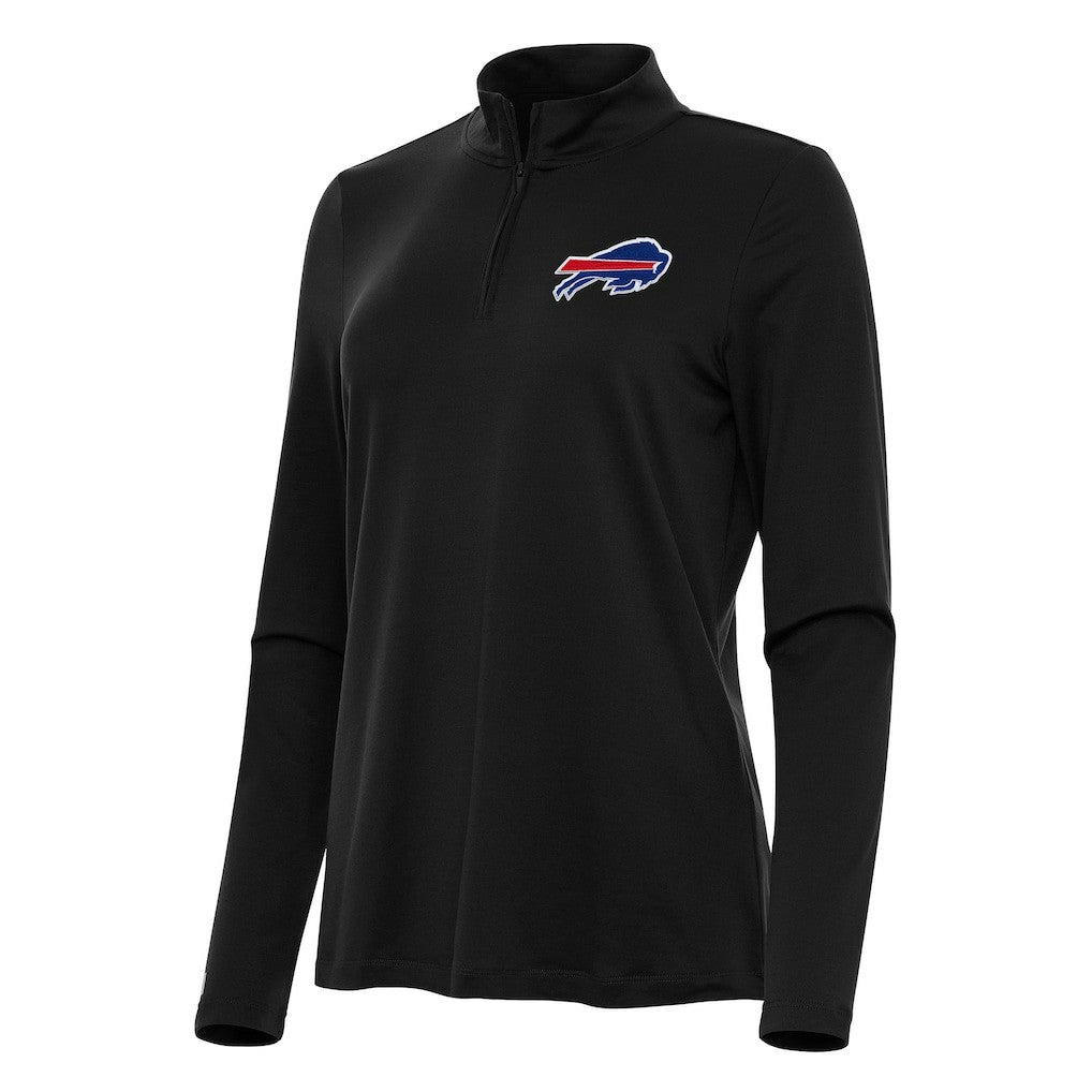 Buffalo Bills  Antigua Women's Reprocess Quarter-Zip Top