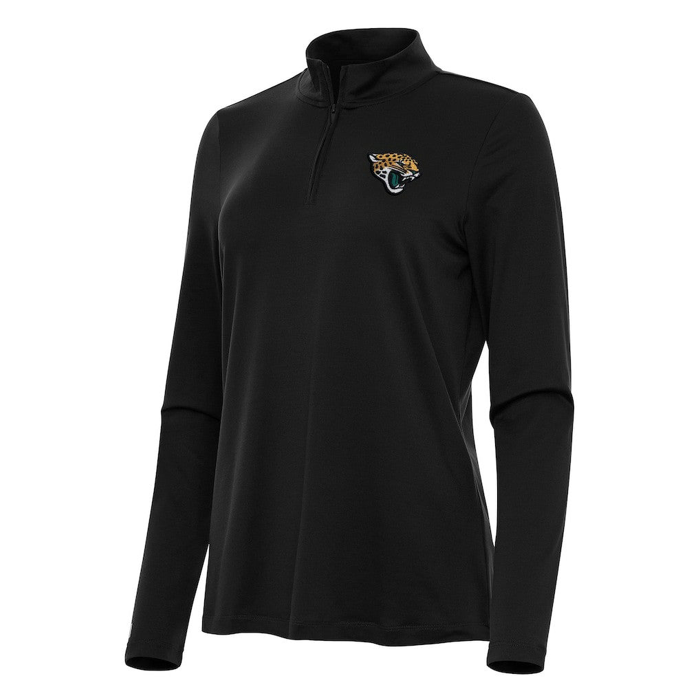 Jacksonville Jaguars  Antigua Women's Reprocess Quarter-Zip Top