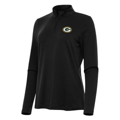 Green Bay Packers  Antigua Women's Reprocess Quarter-Zip Top