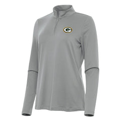 Green Bay Packers  Antigua Women's Reprocess Quarter-Zip Top