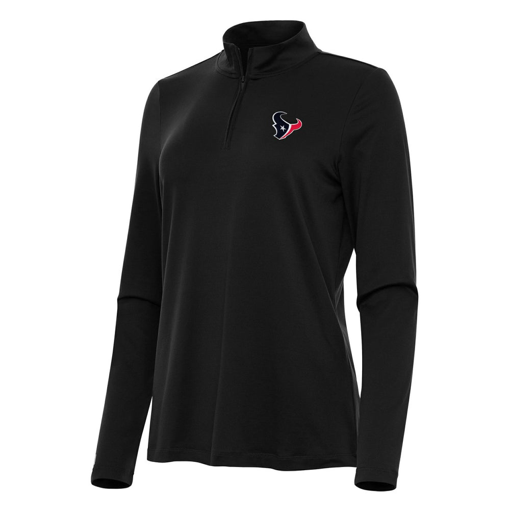 Houston Texans  Antigua Women's Reprocess Quarter-Zip Top