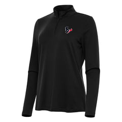 Houston Texans  Antigua Women's Reprocess Quarter-Zip Top