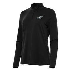 Philadelphia Eagles  Antigua Women's Reprocess Quarter-Zip Top