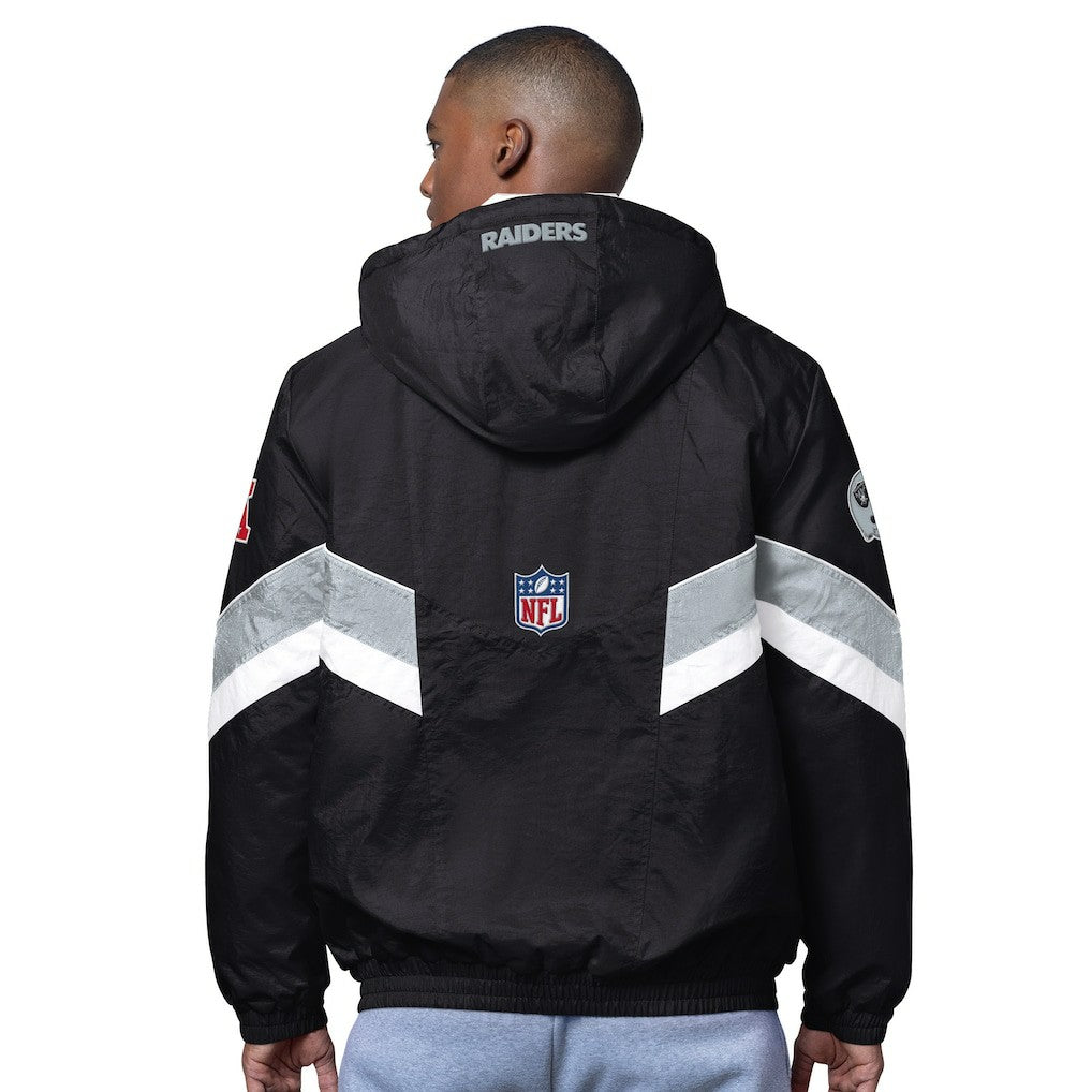 Las Vegas Raiders  OVO x Starter Sideline Full-Snap Puffer Jacket