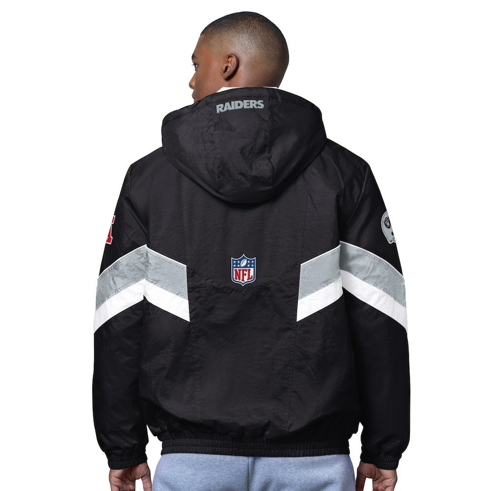 Las Vegas Raiders  OVO x Starter Sideline Full-Snap Puffer Jacket