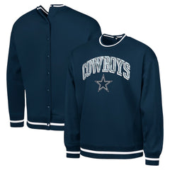 Dallas Cowboys  G-III Sports by Carl Banks Adaptive Blocker Fleece Pullover Sweatshirt