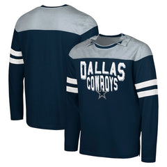 Dallas Cowboys  G-III Sports by Carl Banks Adaptive Hail Mary Long Sleeve T-Shirt