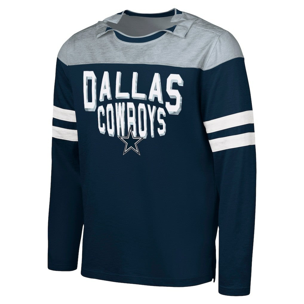 Dallas Cowboys  G-III Sports by Carl Banks Adaptive Hail Mary Long Sleeve T-Shirt