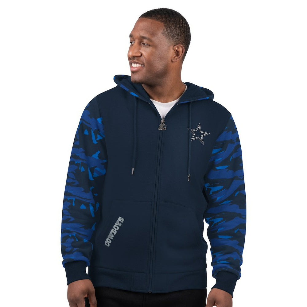 Dallas Cowboys  Starter Thursday Night Gridiron Full-Zip Hoodie