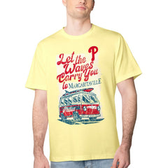 Philadelphia Phillies Margaritaville Bus Waves Graphic T-Shirt | MLB Online