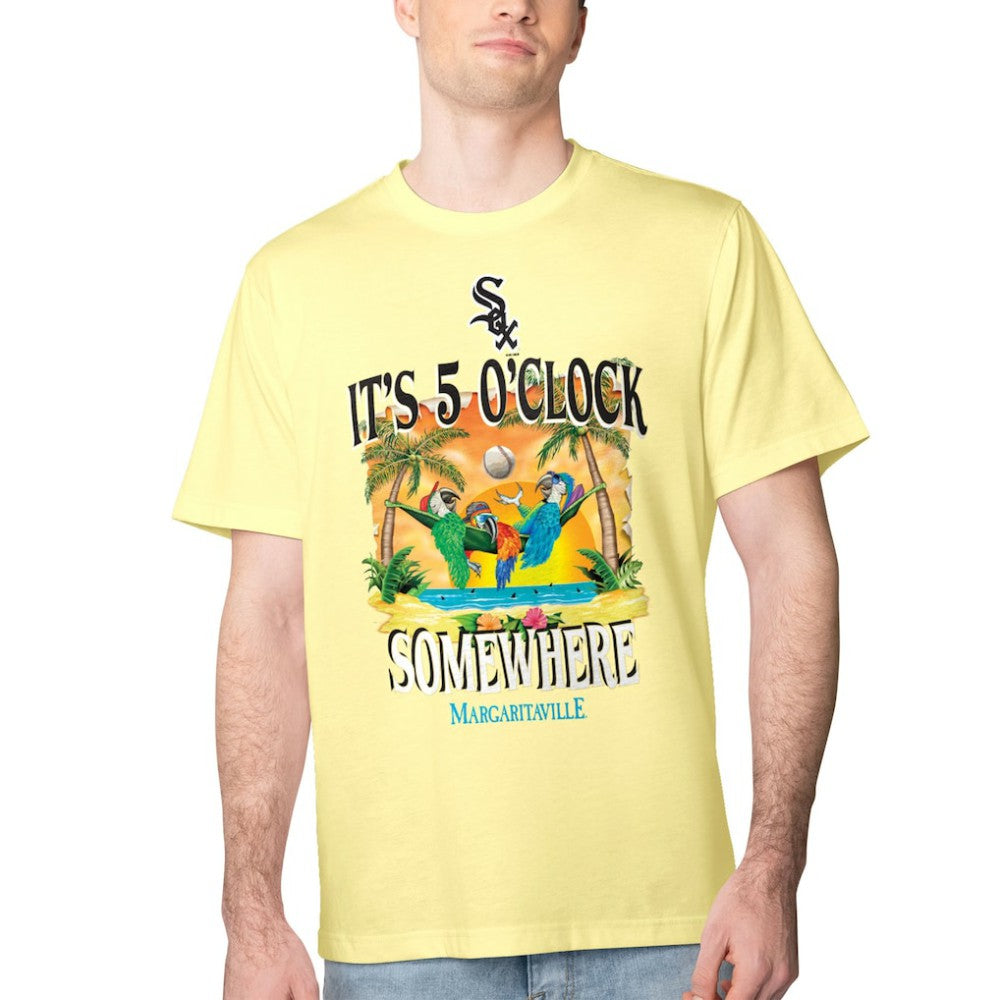 Chicago White Sox Margaritaville Five O'Clock Graphic T-Shirt | MLB Shop