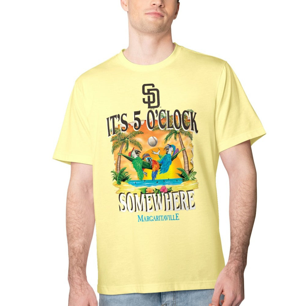 San Diego Padres Margaritaville Five O'Clock Graphic T-Shirt | MLB Near me