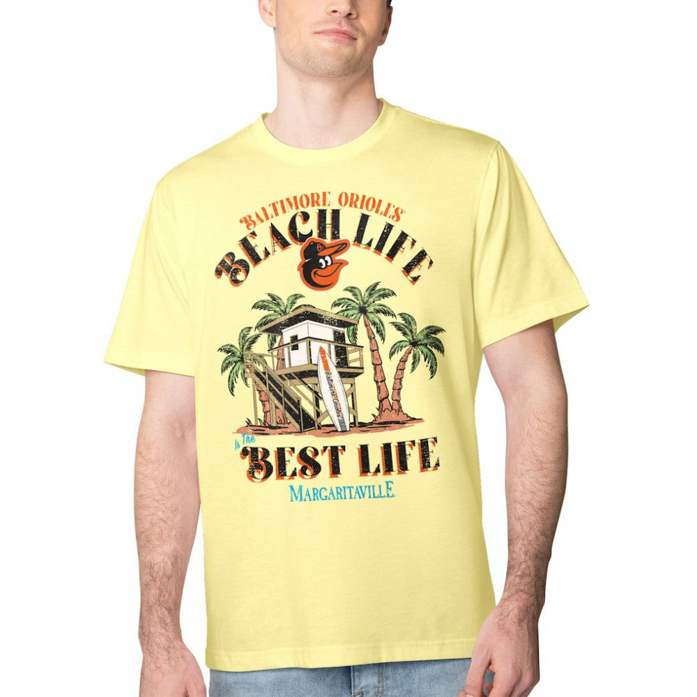 Baltimore Orioles Margaritaville Beach Hut Graphic T-Shirt | MLB Sale