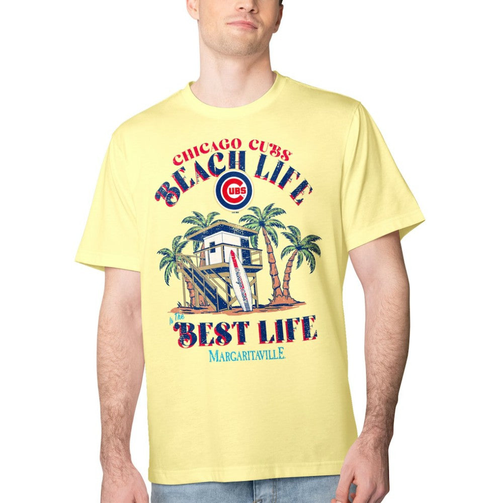 Chicago Cubs Margaritaville Beach Hut Graphic T-Shirt | MLB Outlet