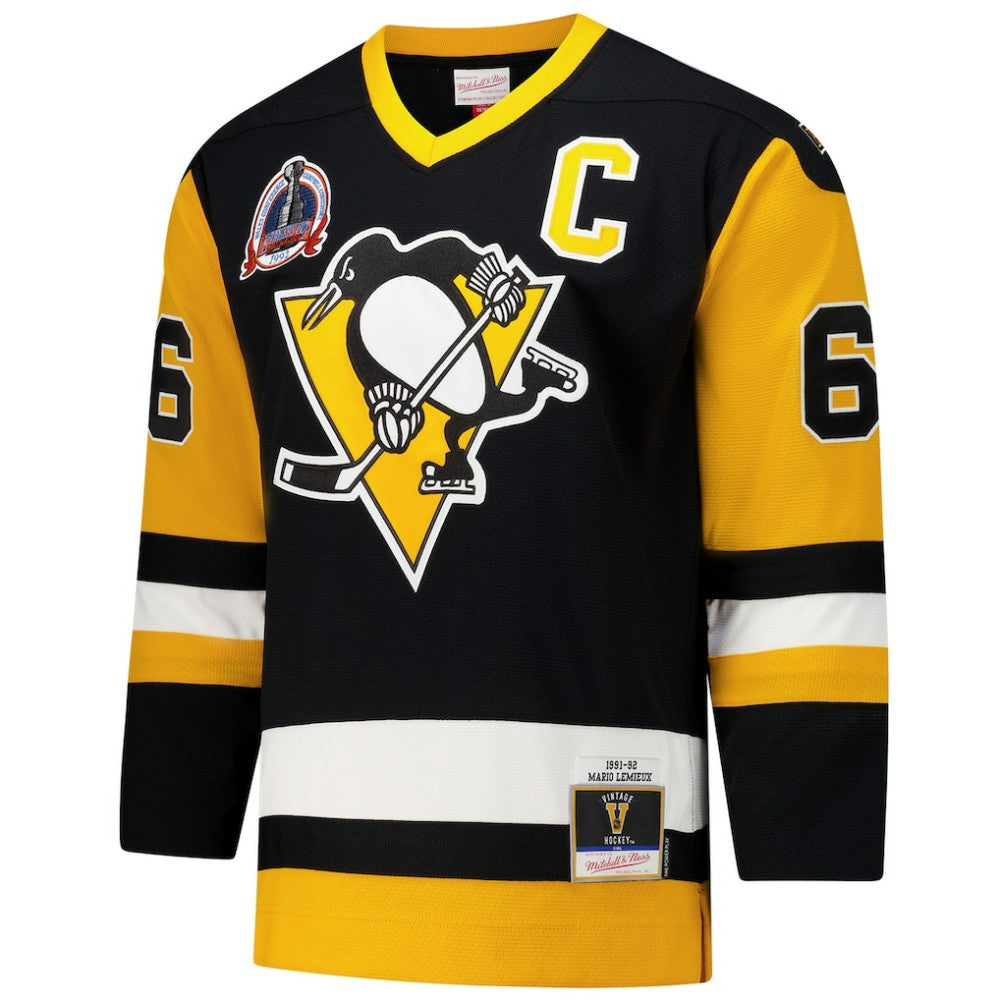 Mario Lemieux Pittsburgh Penguins 1991-92 Power Play Jersey For Sale