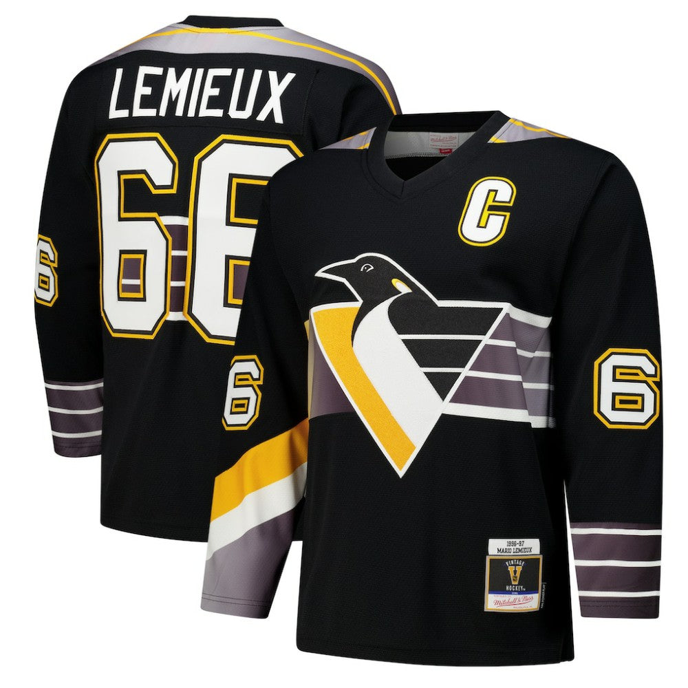 Mario Lemieux Pittsburgh Penguins 1996-97 Power Play Jersey On Sale