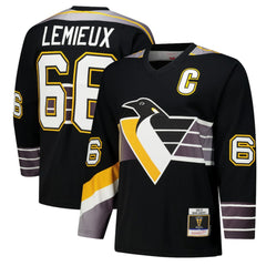 Mario Lemieux Pittsburgh Penguins 1996-97 Power Play Jersey On Sale