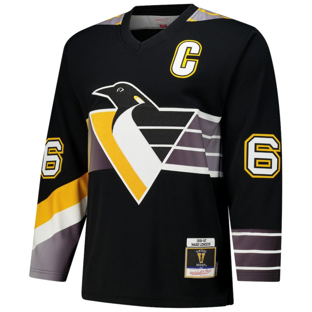 Mario Lemieux Pittsburgh Penguins 1996-97 Power Play Jersey On Sale
