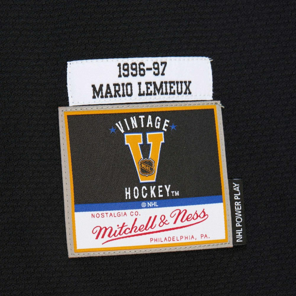 Mario Lemieux Pittsburgh Penguins 1996-97 Power Play Jersey On Sale