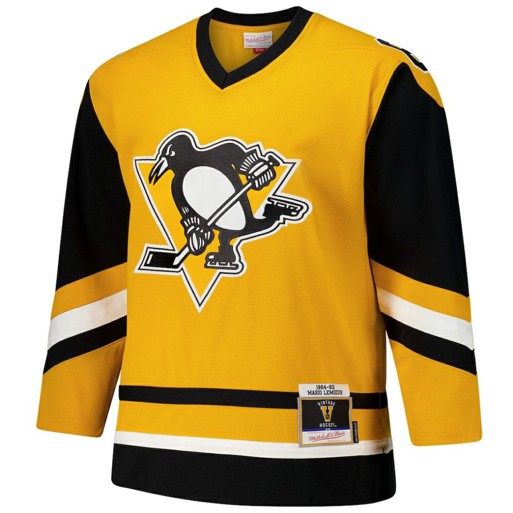 Mario Lemieux Pittsburgh Penguins 1984-85 Power Play Jersey Online