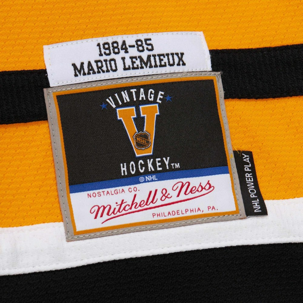 Mario Lemieux Pittsburgh Penguins 1984-85 Power Play Jersey Online