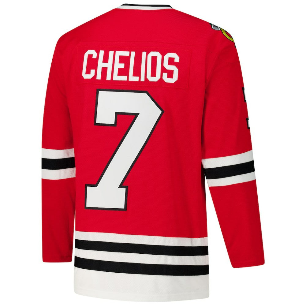 Chris Chelios Chicago Blackhawks 1991-92 Power Play Jersey Sale