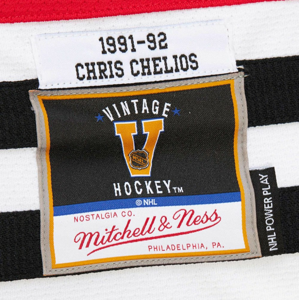 Chris Chelios Chicago Blackhawks 1991-92 Power Play Jersey Sale