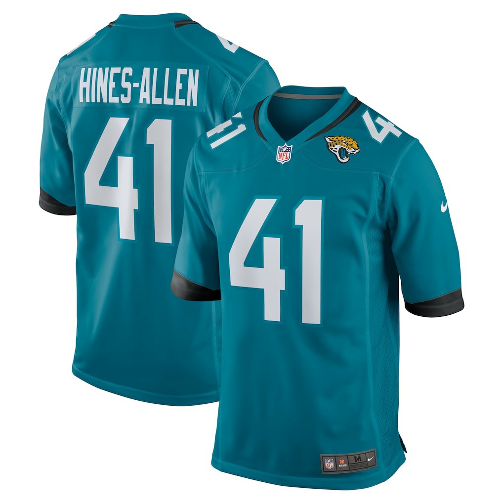 Jacksonville Jaguars Nike Josh Hines-Allen  Player Game Jersey
