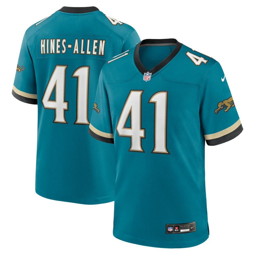 Jacksonville Jaguars Nike Josh Hines-Allen  Prowler Throwback Player Game Jersey