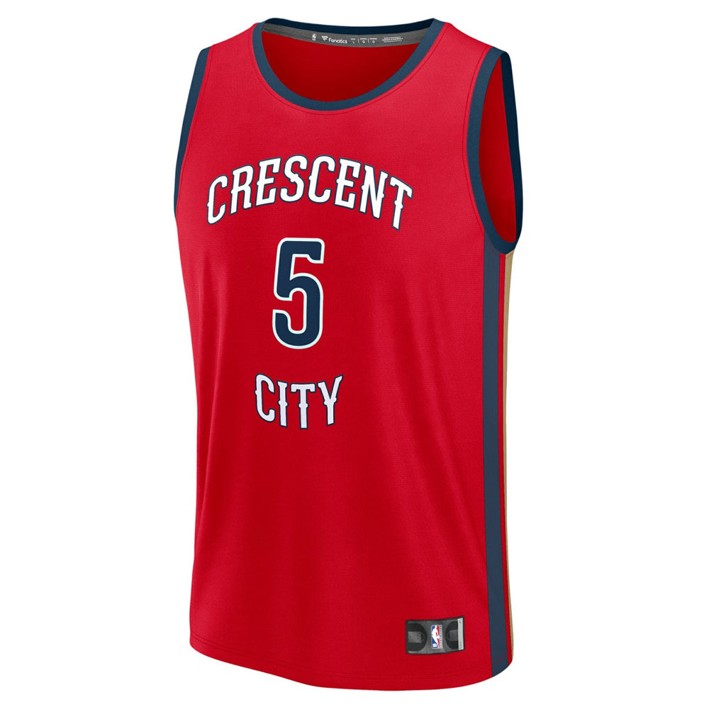 Dejounte Murray New Orleans Pelicans Fast Break Replica Player Jersey Outlet
