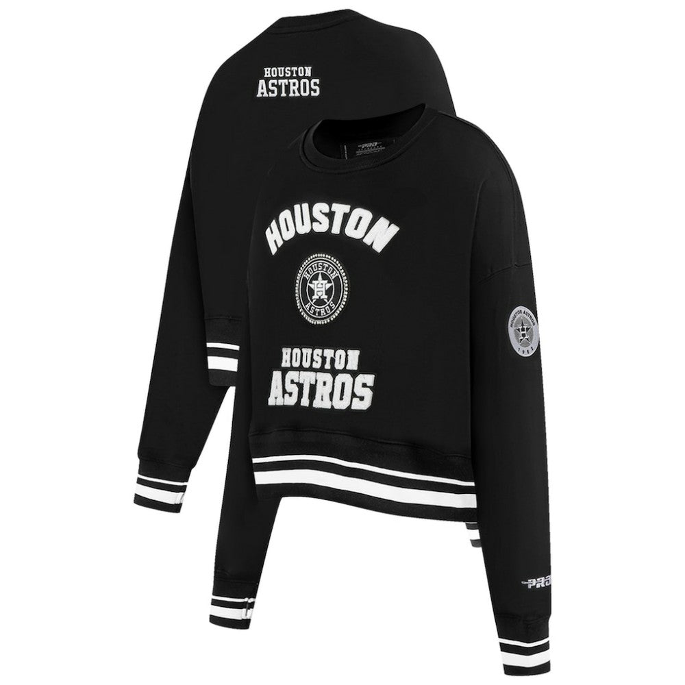 Houston Astros Pro Standard Women's Pearl Cropped Pullover Sweatshirt
 | MLB Near me