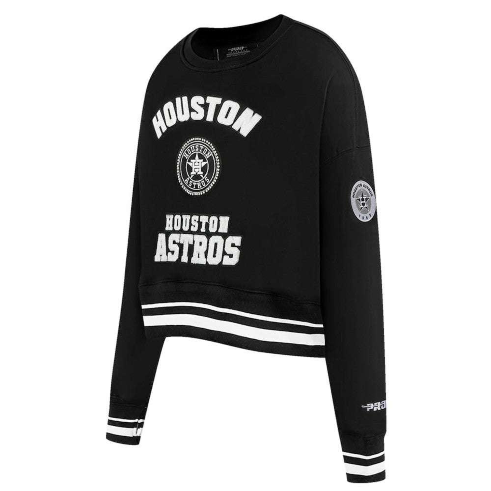 Houston Astros Pro Standard Women's Pearl Cropped Pullover Sweatshirt
 | MLB Near me