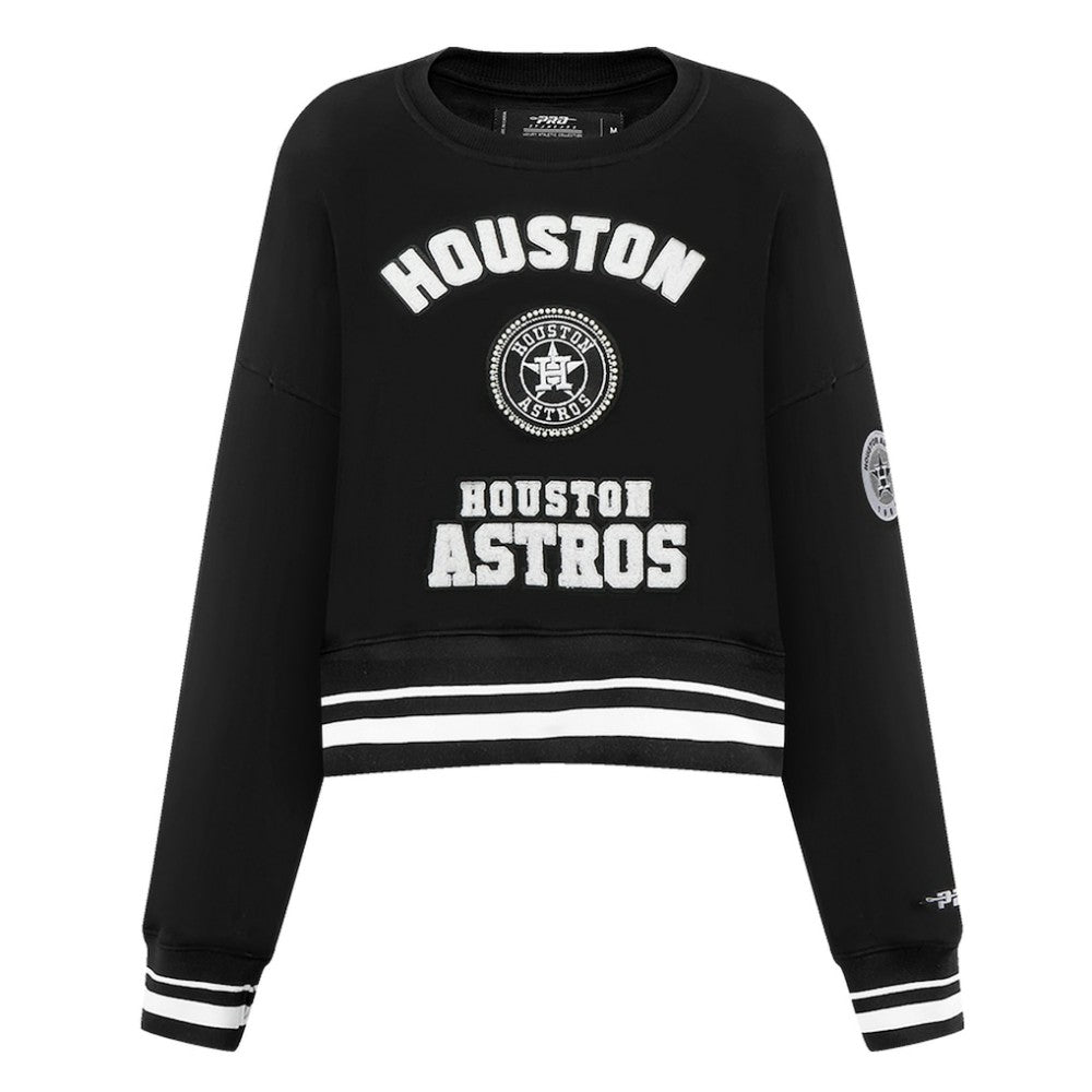 Houston Astros Pro Standard Women's Pearl Cropped Pullover Sweatshirt
 | MLB Near me
