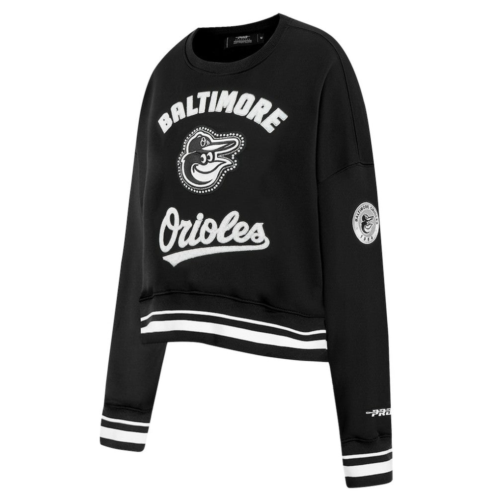 Baltimore Orioles Pro Standard Women's Pearl Cropped Pullover Sweatshirt
 | MLB Sale