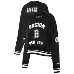 Boston Red Sox Pro Standard Women's Pearl Cropped Pullover Sweatshirt
 | MLB US
