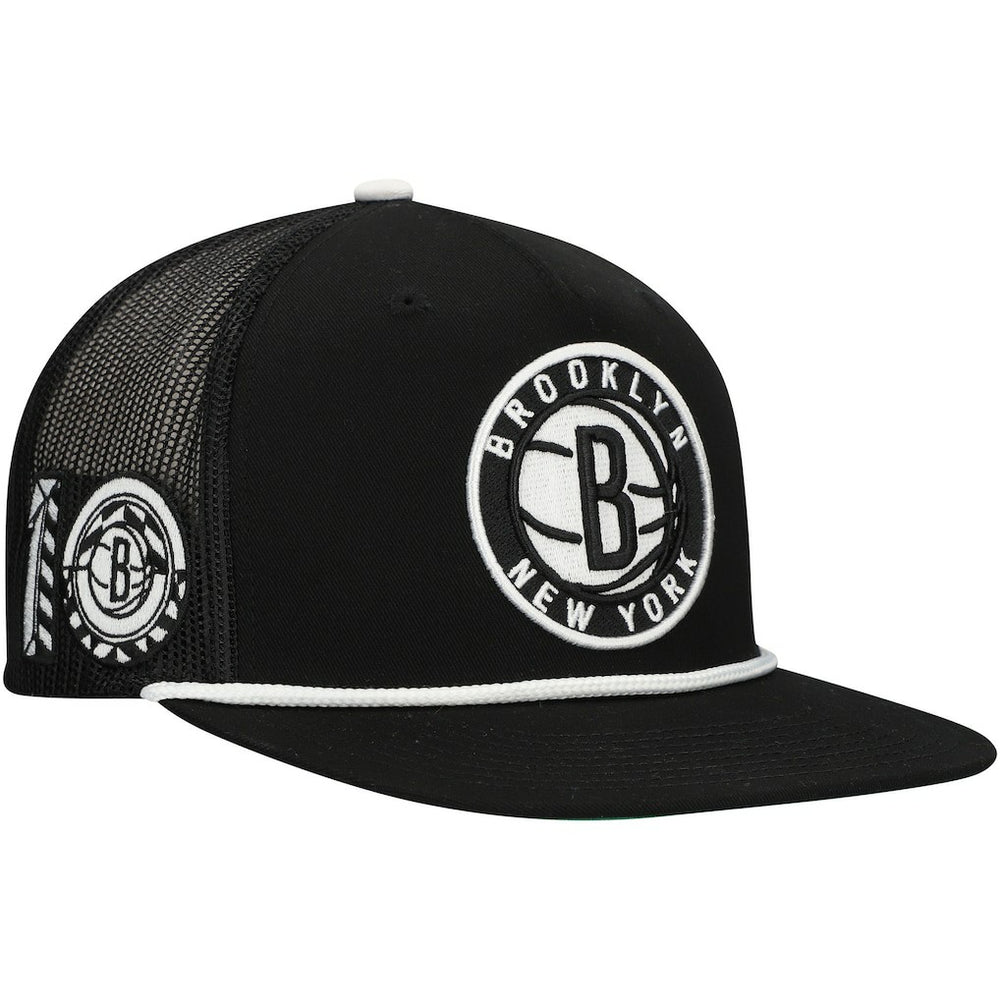 Brooklyn Nets Roper Trucker Snapback Hat For Sale