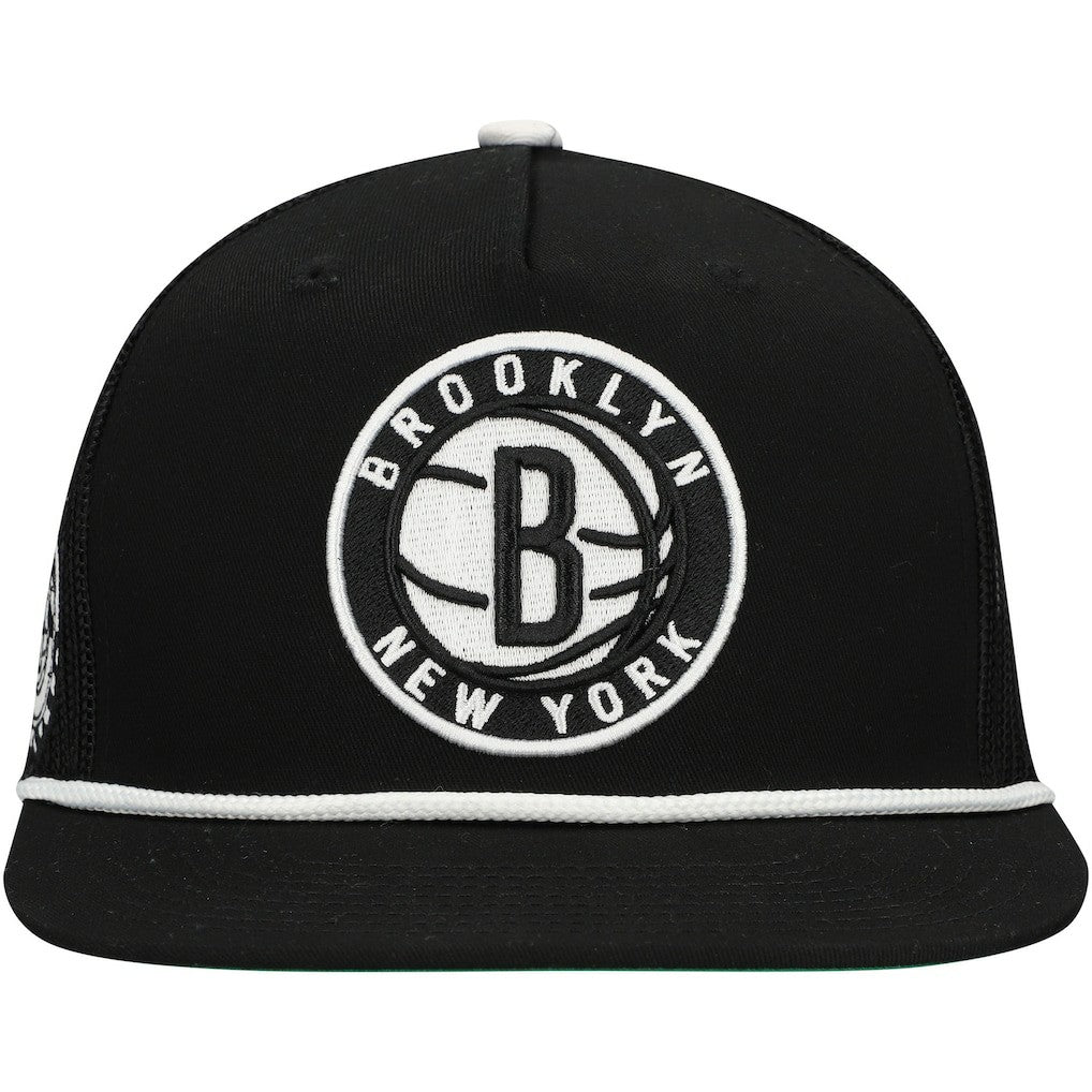 Brooklyn Nets Roper Trucker Snapback Hat For Sale