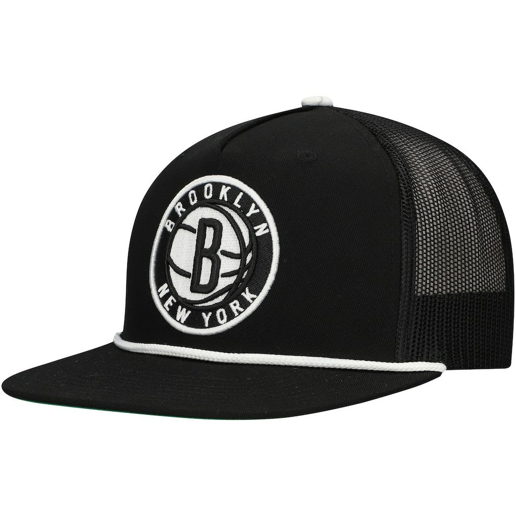 Brooklyn Nets Roper Trucker Snapback Hat For Sale