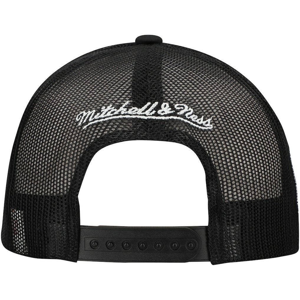 Brooklyn Nets Script Trucker Adjustable Hat Outlet