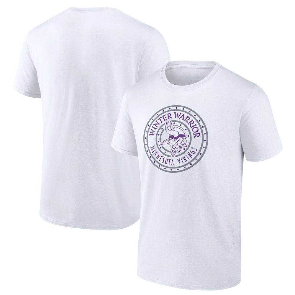 Minnesota Vikings  Warriors Shield T-Shirt