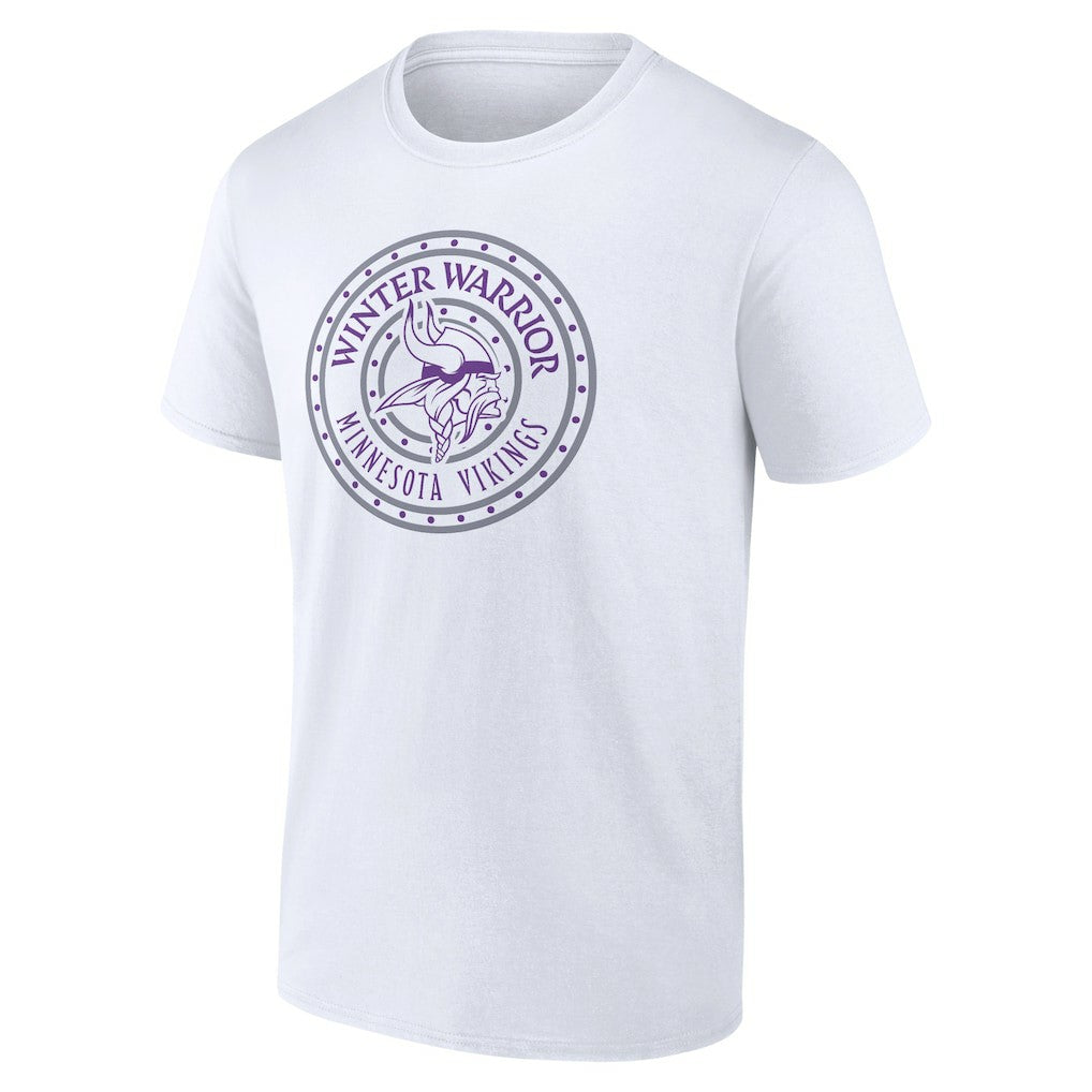 Minnesota Vikings  Warriors Shield T-Shirt