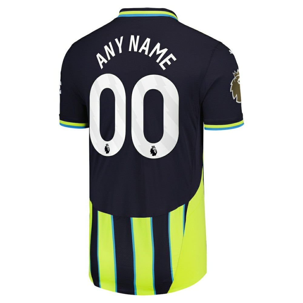 Manchester City 2024/25 Away Custom Jersey Navy - Puma