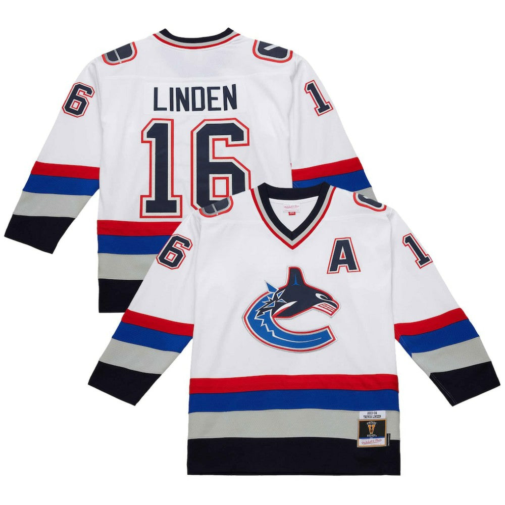 Trevor Linden Vancouver Canucks 2003-04 Power Play Jersey On Sale