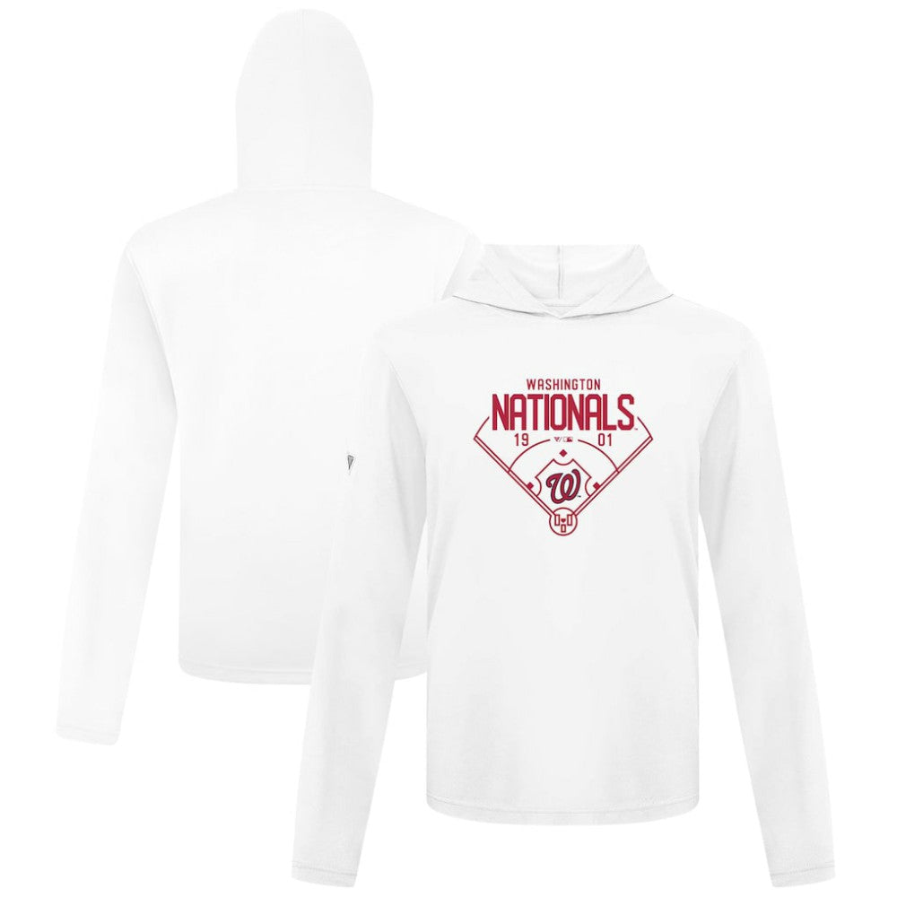 Washington Nationals Levelwear Anthem Home Field Pullover Hoodie | MLB On Sale