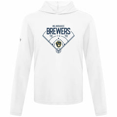 Milwaukee Brewers Levelwear Anthem Home Field Pullover Hoodie | MLB US