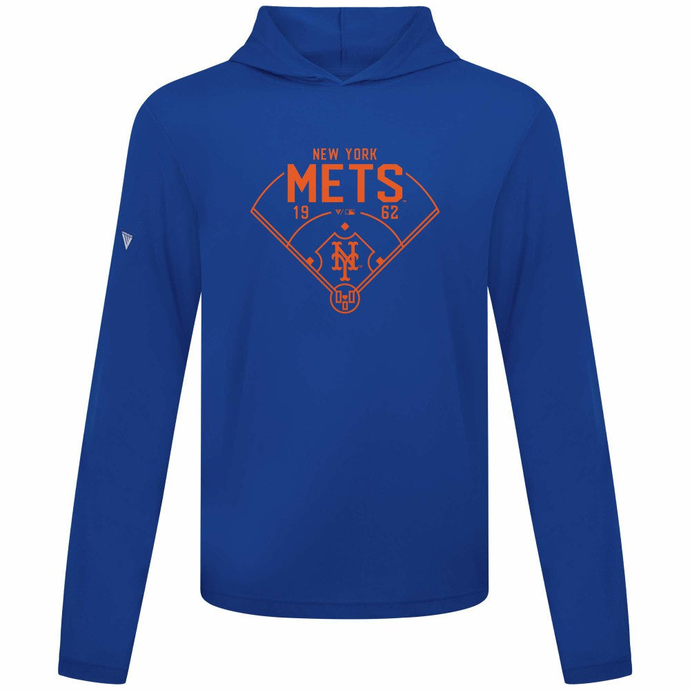 New York Mets Levelwear Anthem Home Field Pullover Hoodie | MLB Outlet