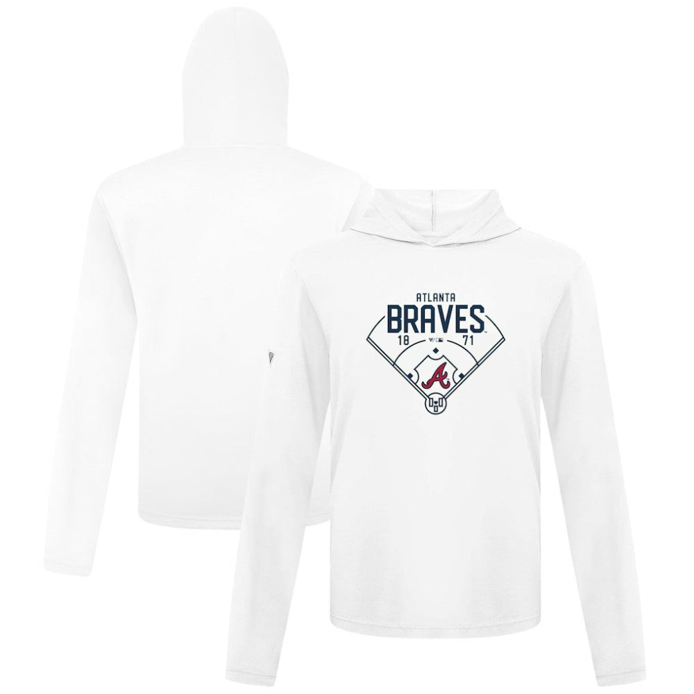 Atlanta Braves Levelwear Anthem Home Field Pullover Hoodie | MLB Near me