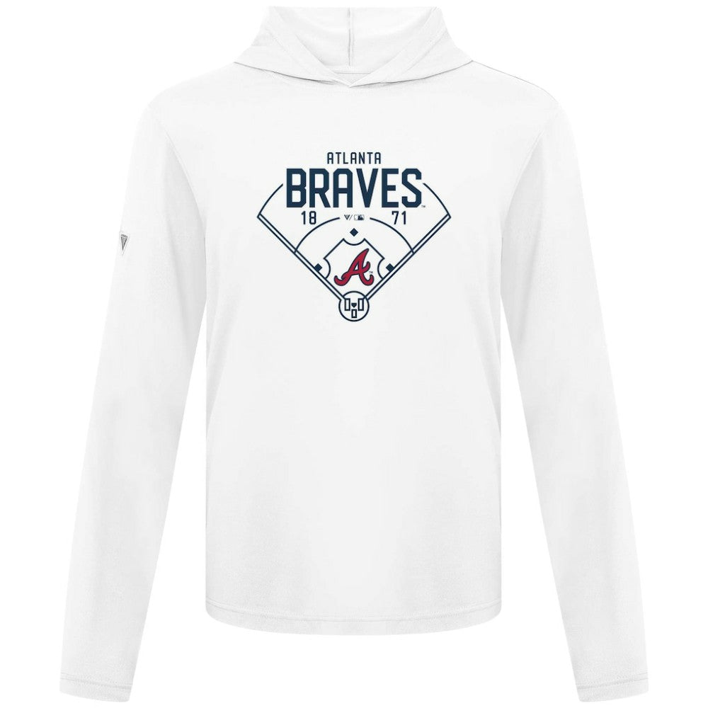 Atlanta Braves Levelwear Anthem Home Field Pullover Hoodie | MLB Near me