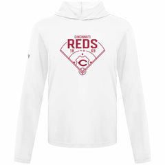 Cincinnati Reds Levelwear Anthem Home Field Pullover Hoodie | MLB Outlet